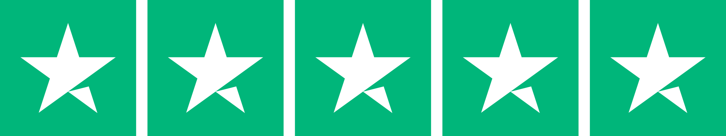 5 estrellas Trustpilot